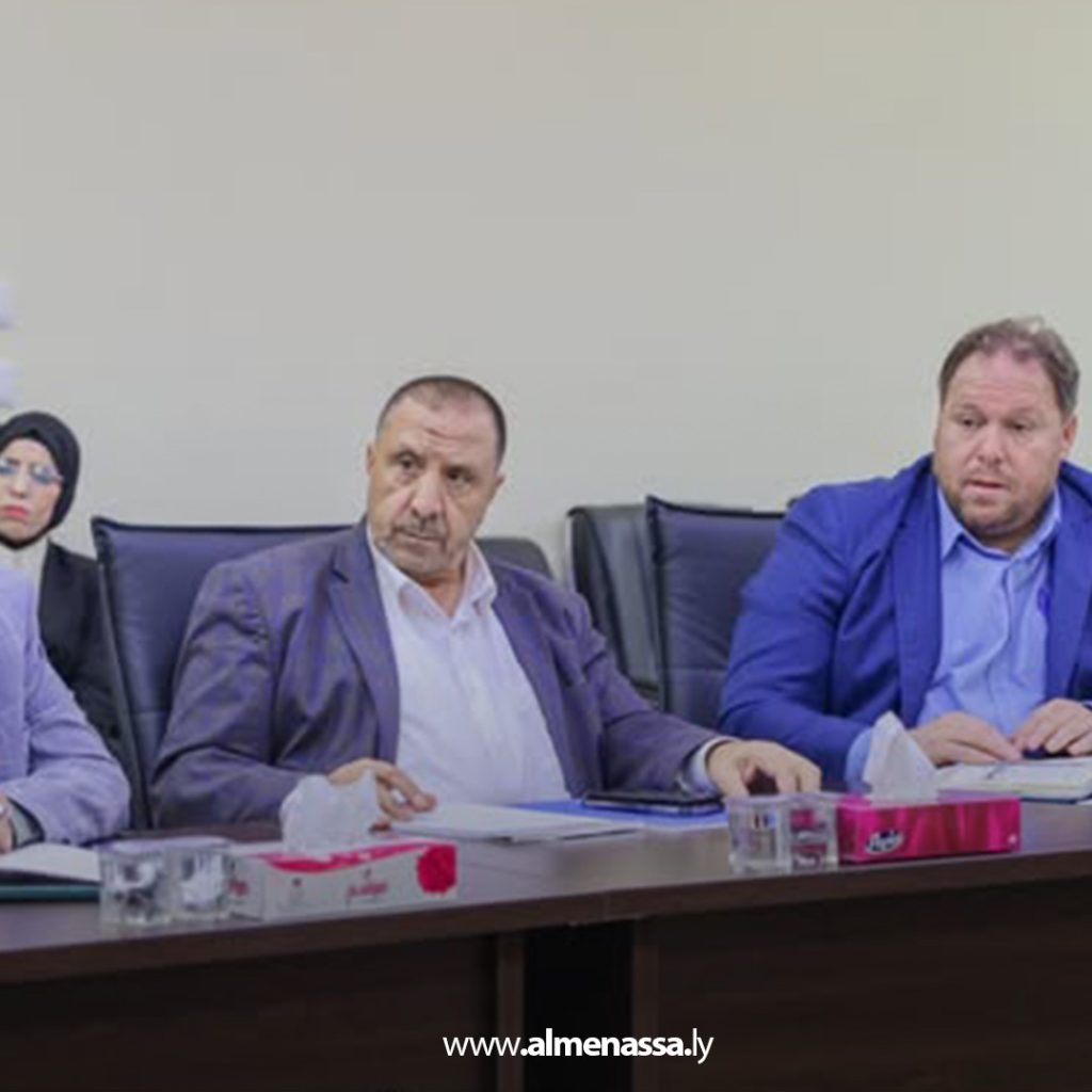 Extra 75 وزارة الحكم المحلي تبحث آلية جباية الإيرادات المحلية في مدينة مصراتة