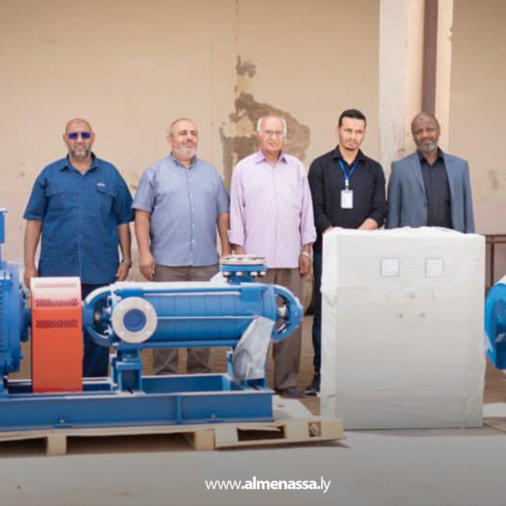 Extra 98 المؤسسة الوطنية للنفط تزود أجخرة بمضخات غاطسة لتخفيف أزمة نقص مياه الشرب