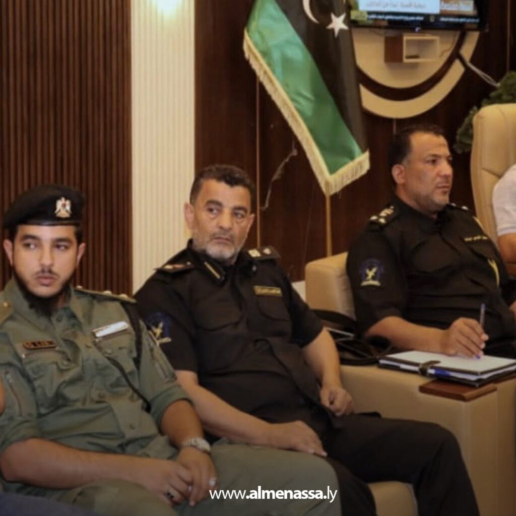 Extra1 123 اجتماع موسع بمديرية أمن الجفارة لبحث تأمين الانتخابات والتنسيق مع البلديات