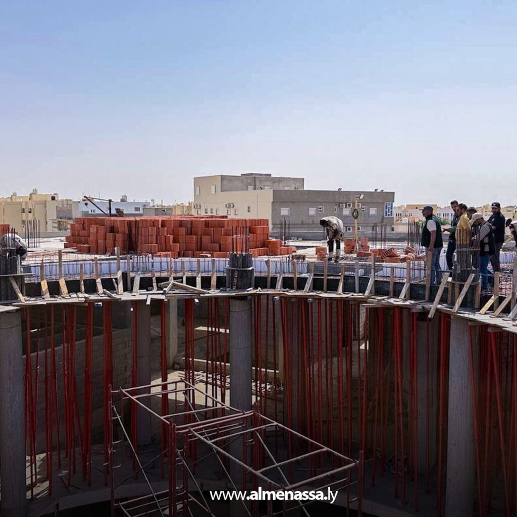 Extra1 155 مدير إدارة المشروعات بالجهاز الوطني للتنمية يتفقد سير العمل في مشاريع سرت