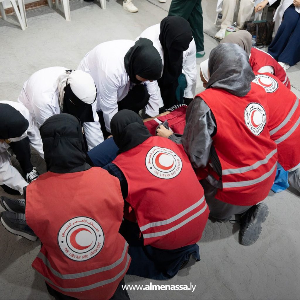 Extra1 2 الهلال الأحمر بأجدابيا يختتم دورة في طب الطوارئ والإسعاف