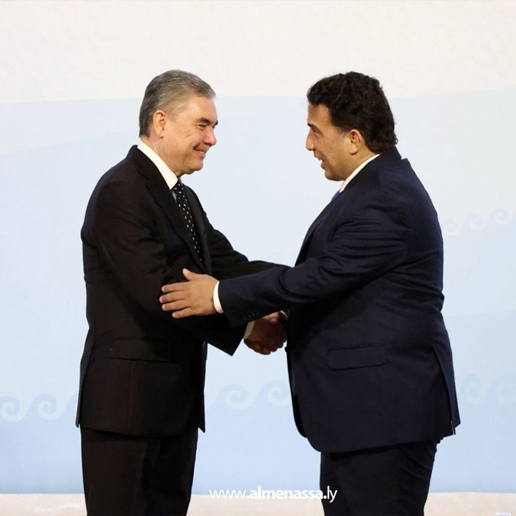 Extra1 35 المنفي يشارك في افتتاح المؤتمر الثالث للأمم المتحدة للدول النامية غير الساحلية في تركمانستان