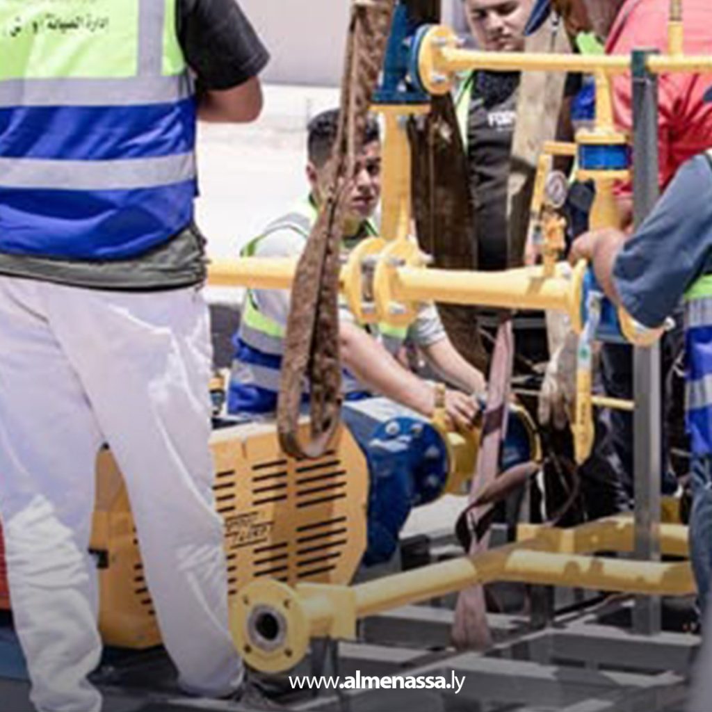 Extra1 47 وصول مكونات نقطة التعبئة الفورية لأسطوانات الغاز القوارشة