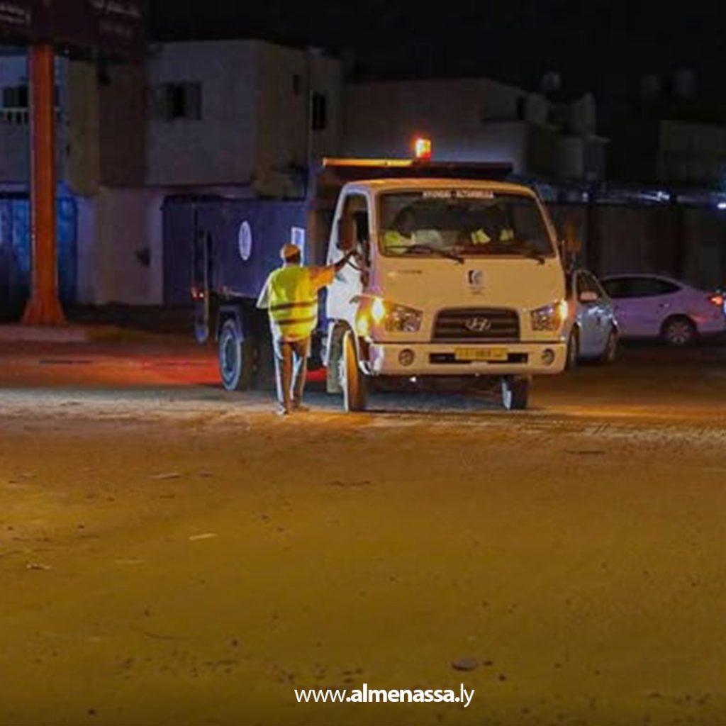 Extra1 49 حملة نظافة شاملة في سبها ينفذها الجهاز الوطني للتنمية