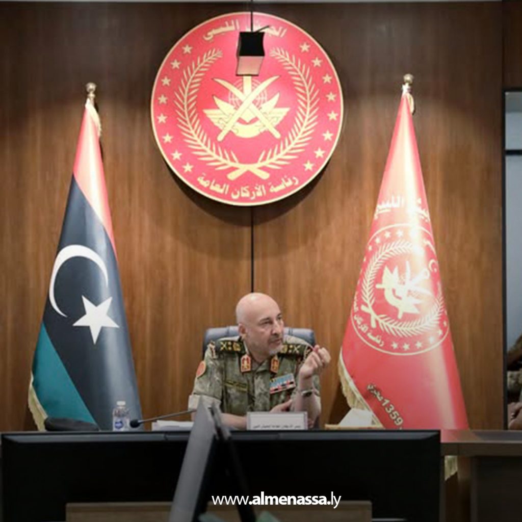 Extra1 57 الحداد يبحث آخر المستجدات الأمنية في طرابلس