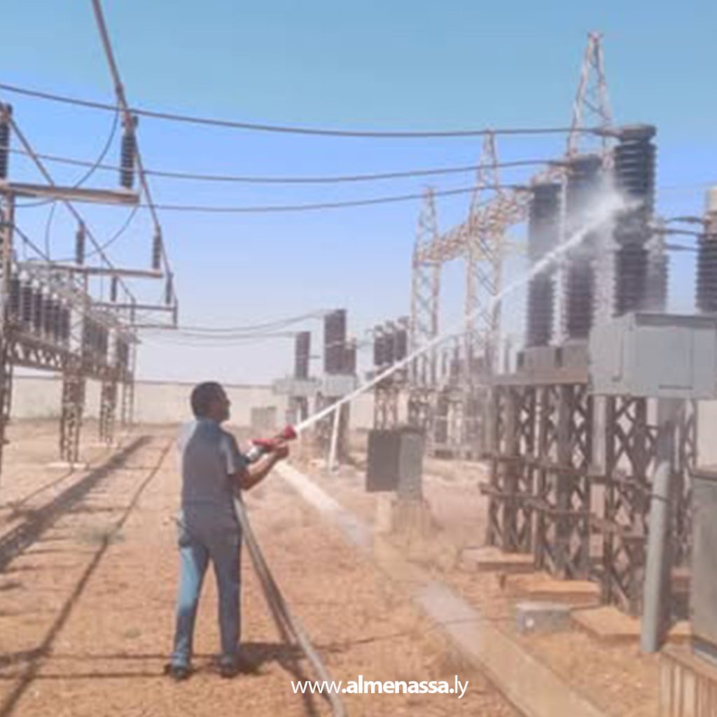 Extra1 90 شركة الكهرباء: إجراء أعمال الصيانة الطارئة على معدات محطة أبوهادي