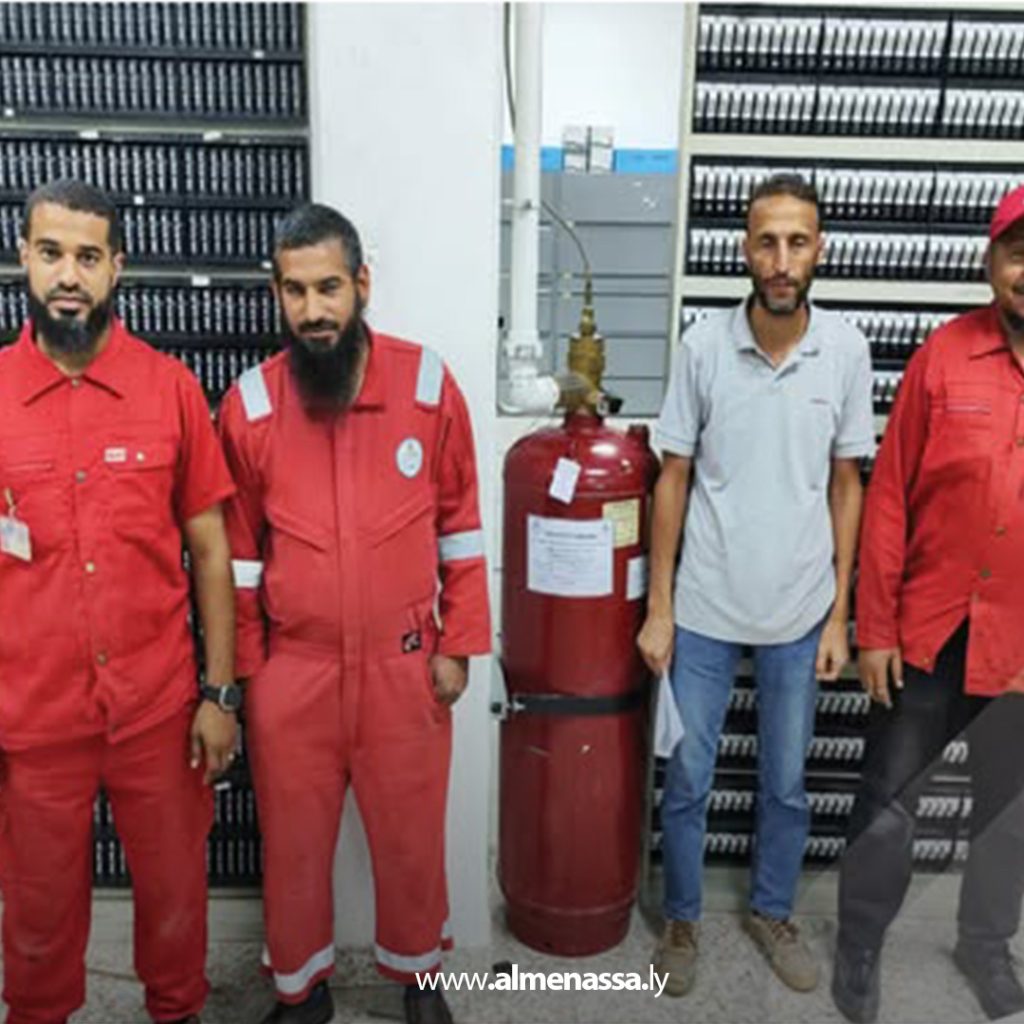 Extra11 4 شركة سرت: صيانة منظومة الإطفاء الذاتي بمبنى الأشرطة المغناطيسية التابع لمؤسسة النفط