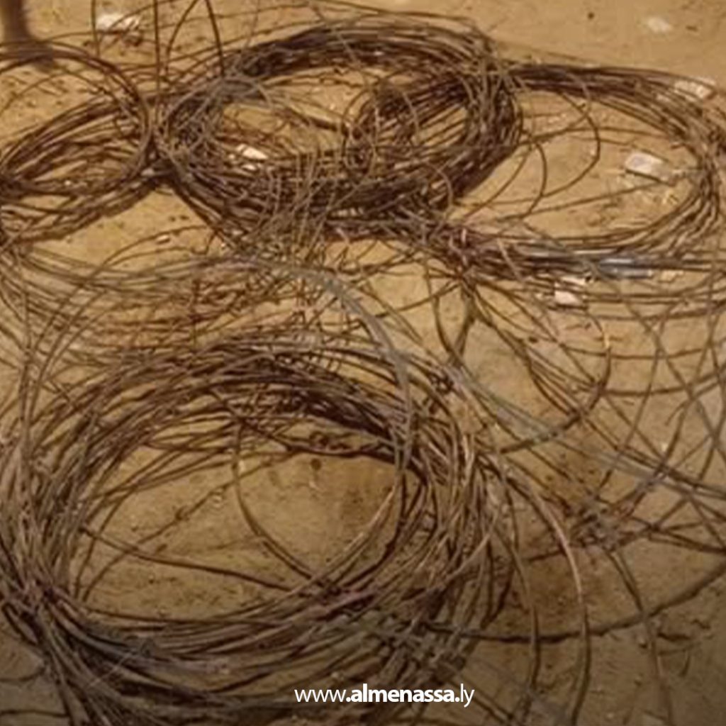 Extra11 56 إحباط محاولة سرقة أسلاك كهربائية نحاسية في المرقب