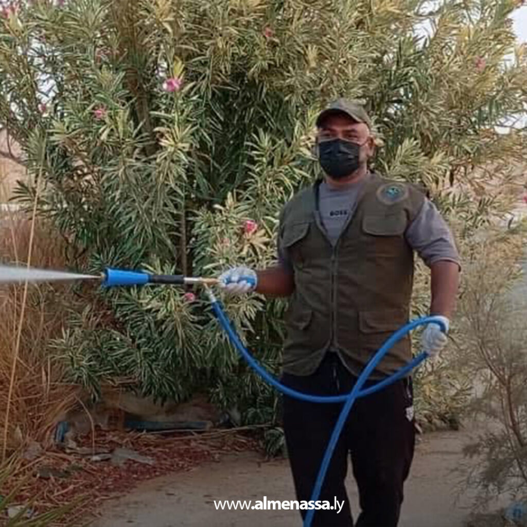 Extra11 81 حملة لمكافحة الآفات في غدامس للحد من الحشرات الناقلة للأمراض