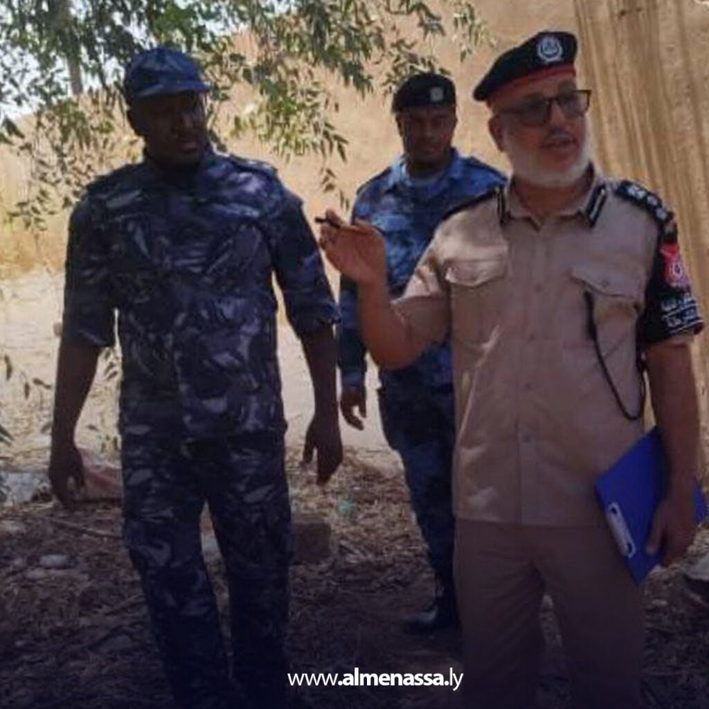 Extra11 95 تفتيش مفاجئ على فرع الدعم المركزي بالشاطئ للتأكد من الانضباط الأمني