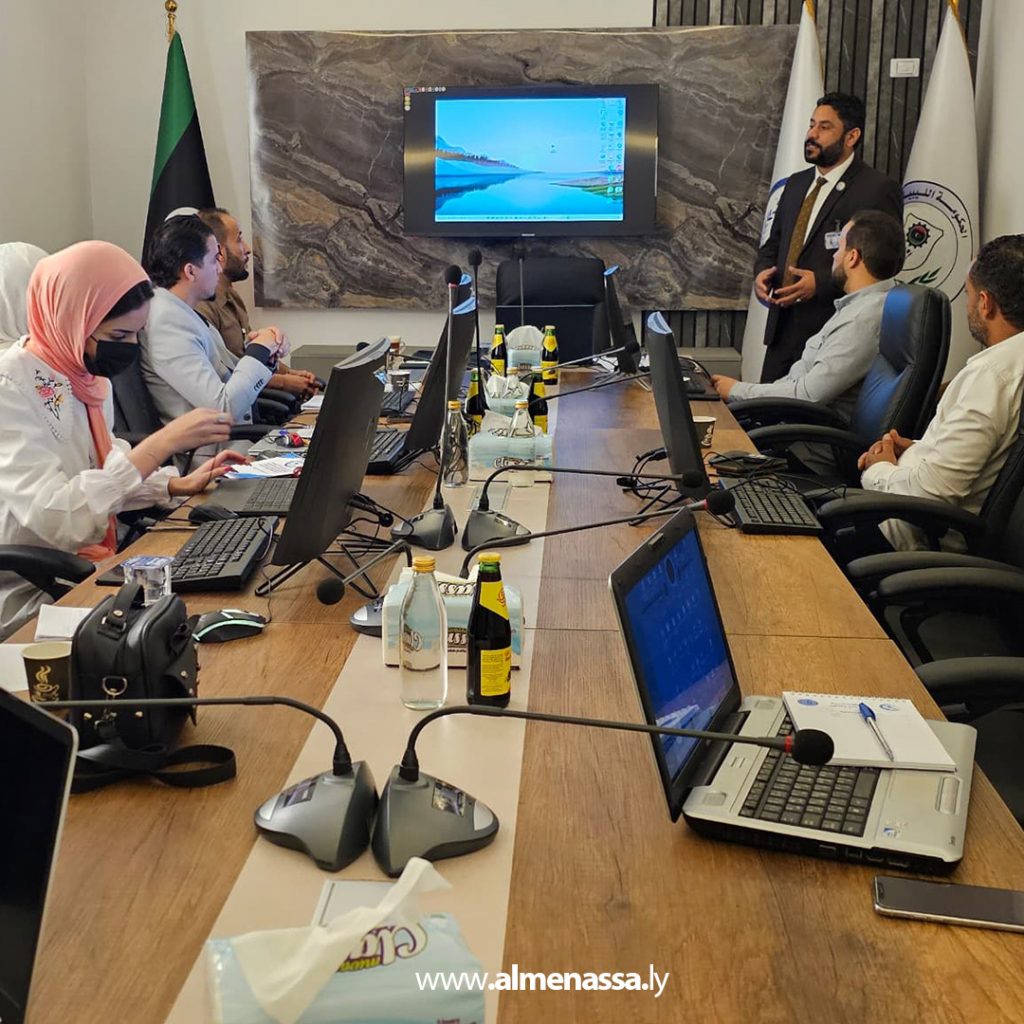 Extra1111 12 تواصل فعاليات ورشة العمل لموظفي وزارة العمل والتأهيل بسرت تحت شعار "نحو التحول الرقمي"