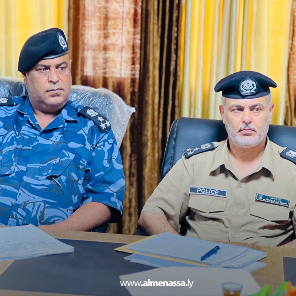 Extra1111 33 مديرية أمن السهل الغربي تبحث آلية تأمين الانتخابات البلدية