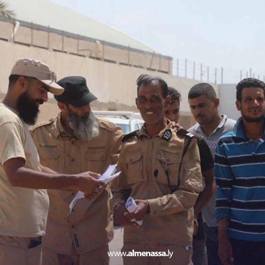 Extra1111 34 حملات أمنية لفرع مكافحة الهجرة ببنغازي تشمل ضبط المهاجرين ومتابعة أوضاعهم الصحية