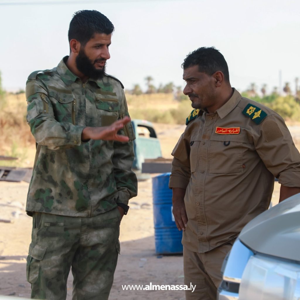 Extra1111111 13 القوات البرية تنفذ حملة مداهمات ناجحة بضبط أسلحة وذخائر في وادي الشاطئ