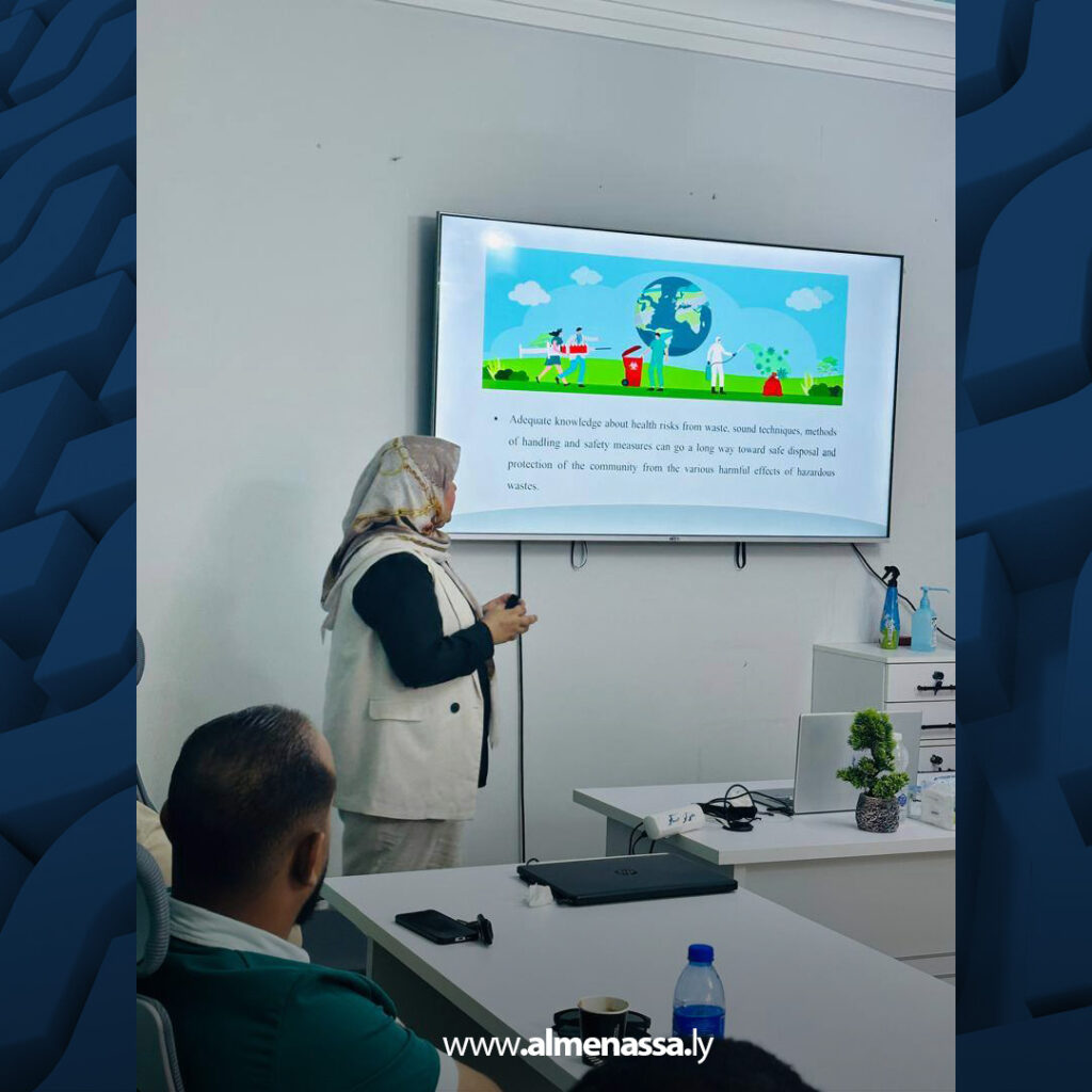 Extra2 61 ورشة في سبها لتعزيز الإدارة الآمنة للمخلفات الطبية والتخلص من الأدوية المنتهية