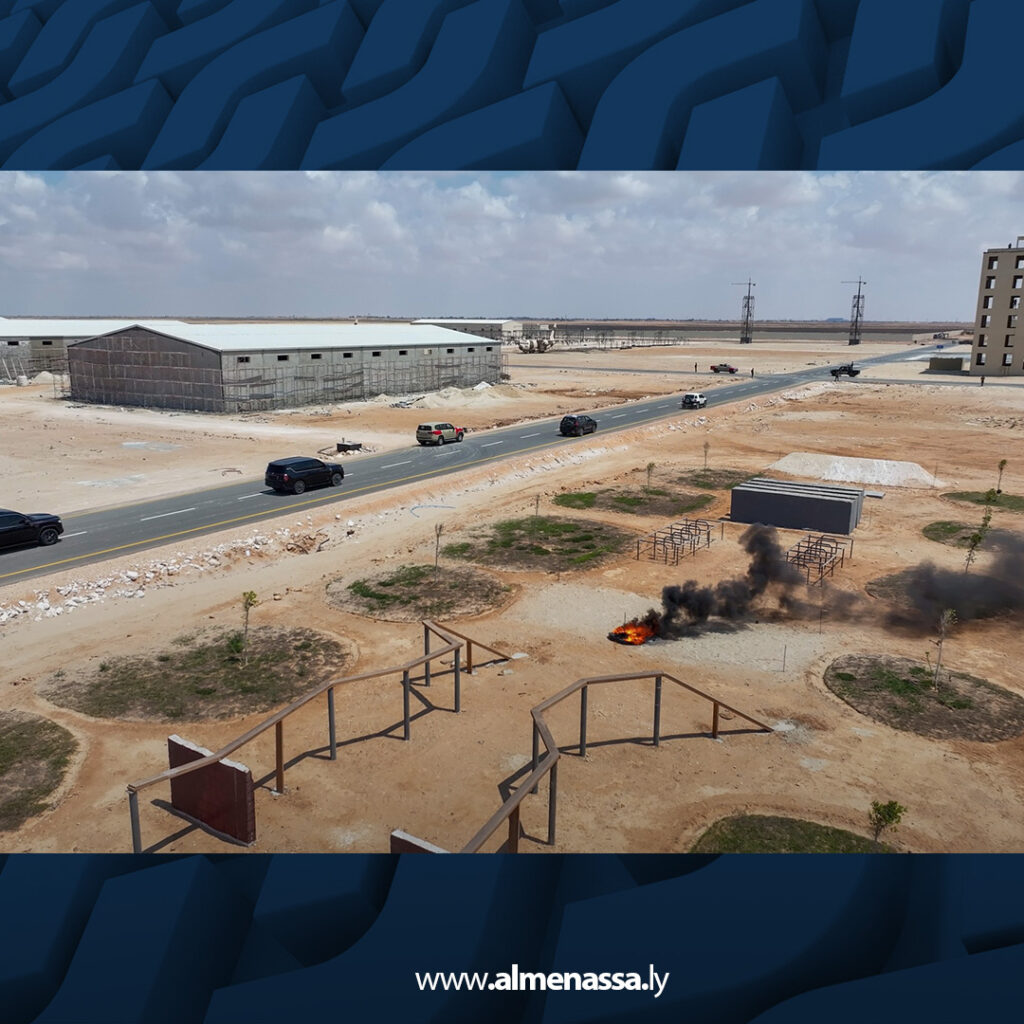 Extra3 44 القائد العام للقوات المسلحة يزور مدينة المشير العسكرية ويتابع التدريبات الميدانية