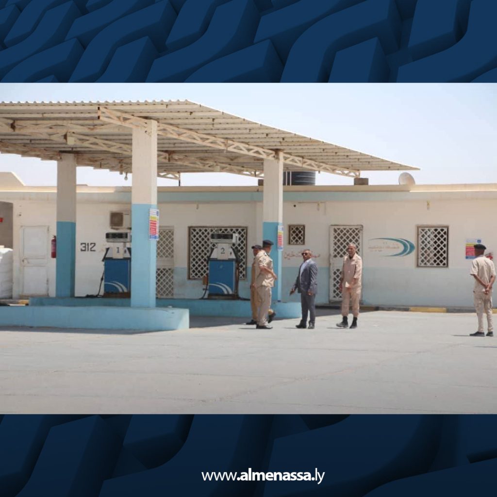 Extra4 18 رئيس نيابة الجفرة يتفقد محطات الوقود ويعد تقريراً شاملا عن أوضاعها