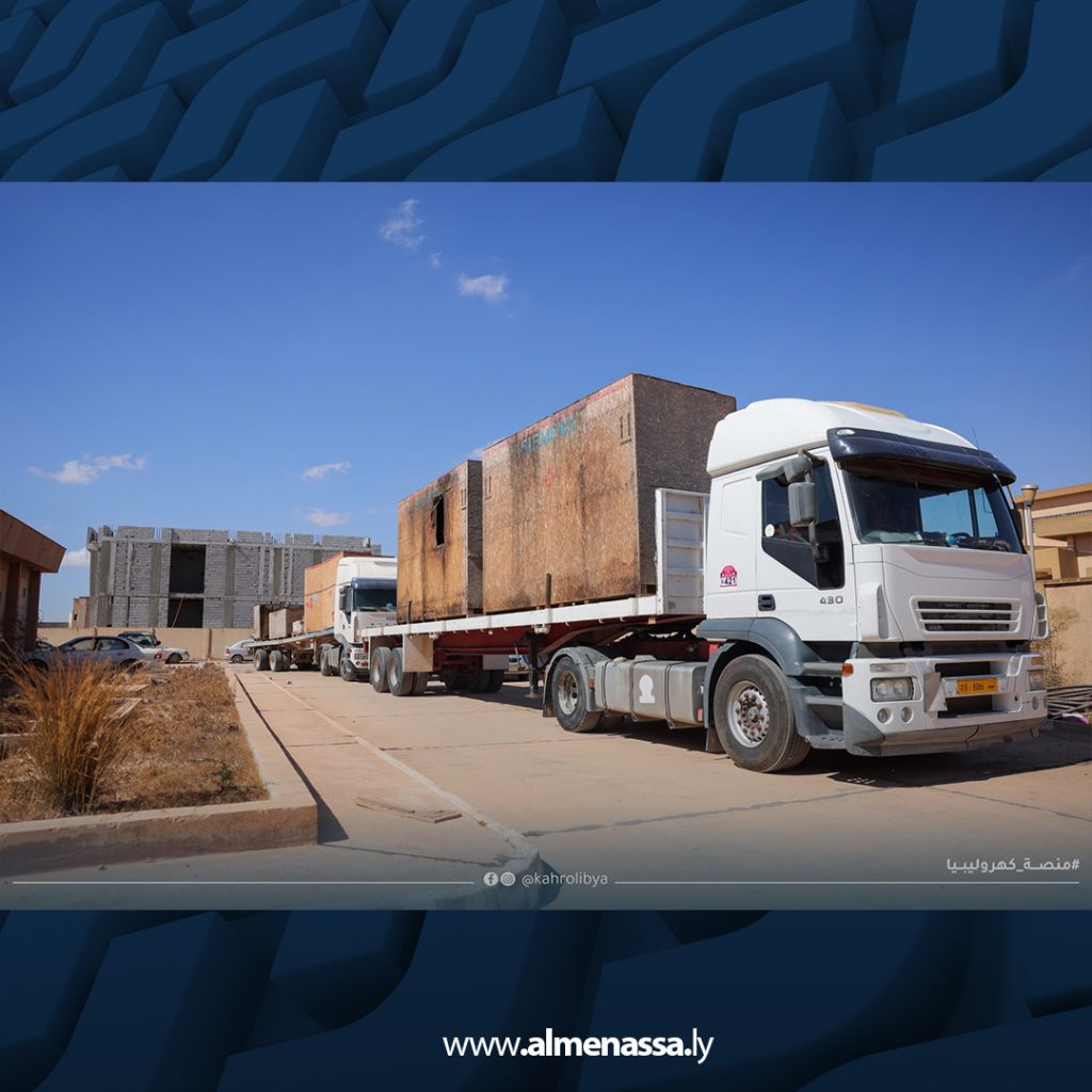 Extra4 3 وصول محطة كهرباء جديدة إلى بنينا لدعم الشبكة وتحسين الاستقرار الكهربائي