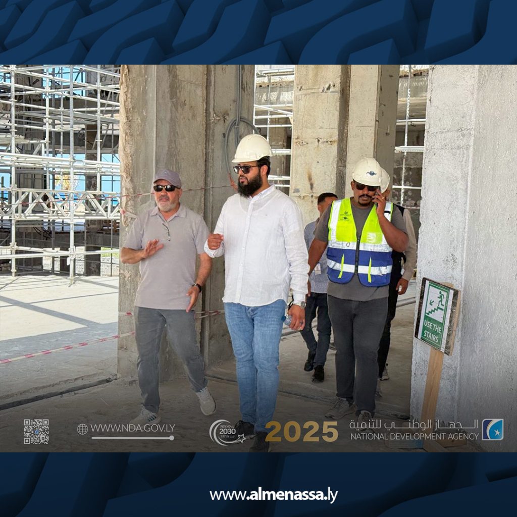 Extra4 34 الجهاز الوطني للتنمية يتابع أعمال صيانة وتطوير فندق الميناء بسرت