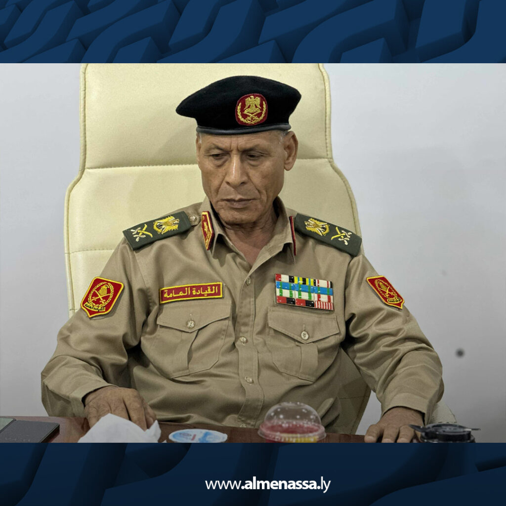 Extra5 29 الفريق أبوغريس يترأس اجتماع أمني في سبها لمتابعة الوضع الأمني وخطط التنظيم