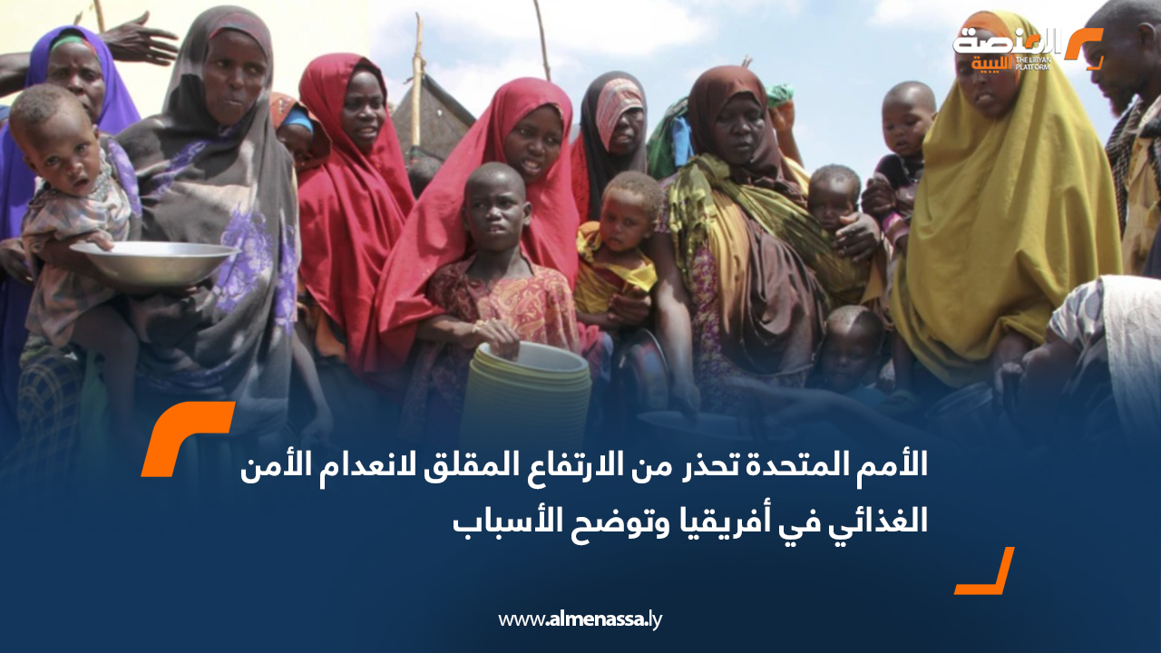 الأمم المتحدة تحذر من الارتفاع المقلق لانعدام الأمن الغذائي في أفريقيا وتوضح الأسباب