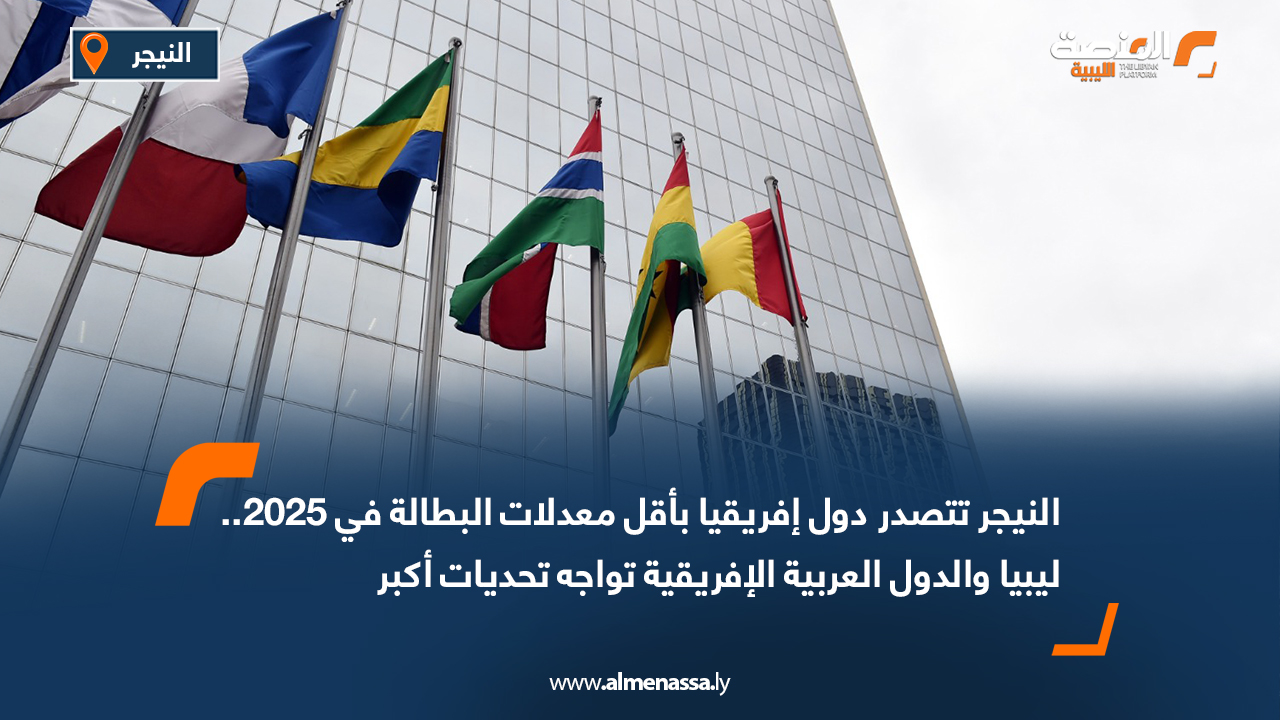 النيجر تتصدر دول إفريقيا بأقل معدلات البطالة في 2025.. ليبيا والدول العربية الإفريقية تواجه تحديات أكبر