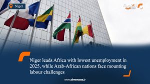 Niger leads Africa with lowest unemployment in 2025, while Arab-African nations face mounting labour challenges