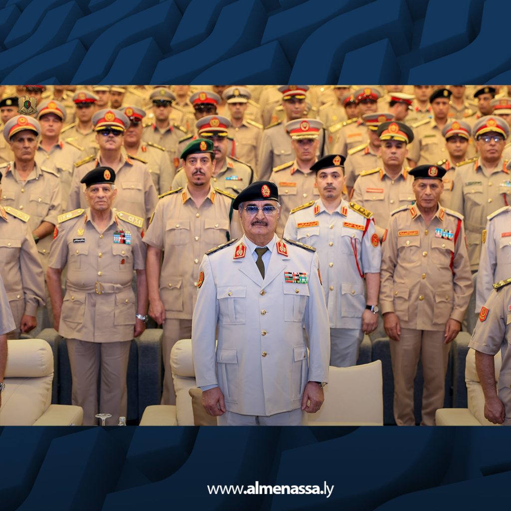 extra Recovered5 2  Haftar unveils military reform plan on the 85th anniversary of military founding