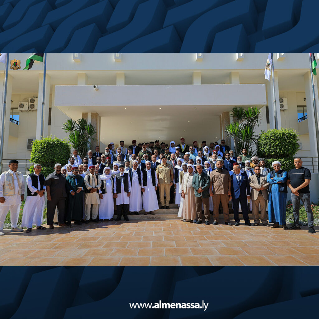 01 14 نائب القائد العام يستقبل وفدًا من مشايخ وأعيان قبيلة أولاد سليمان