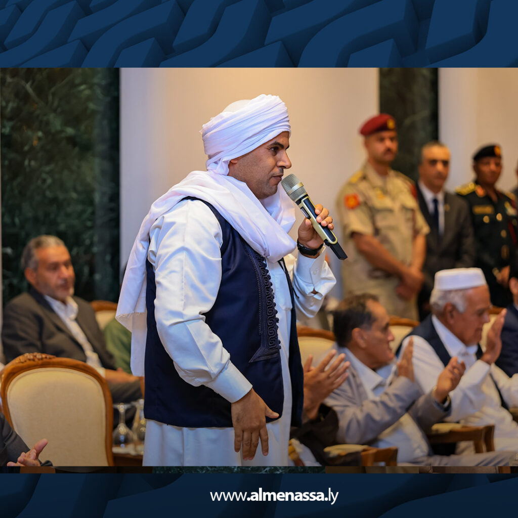 07 نائب القائد العام يستقبل وفدًا من مشايخ وأعيان قبيلة أولاد سليمان