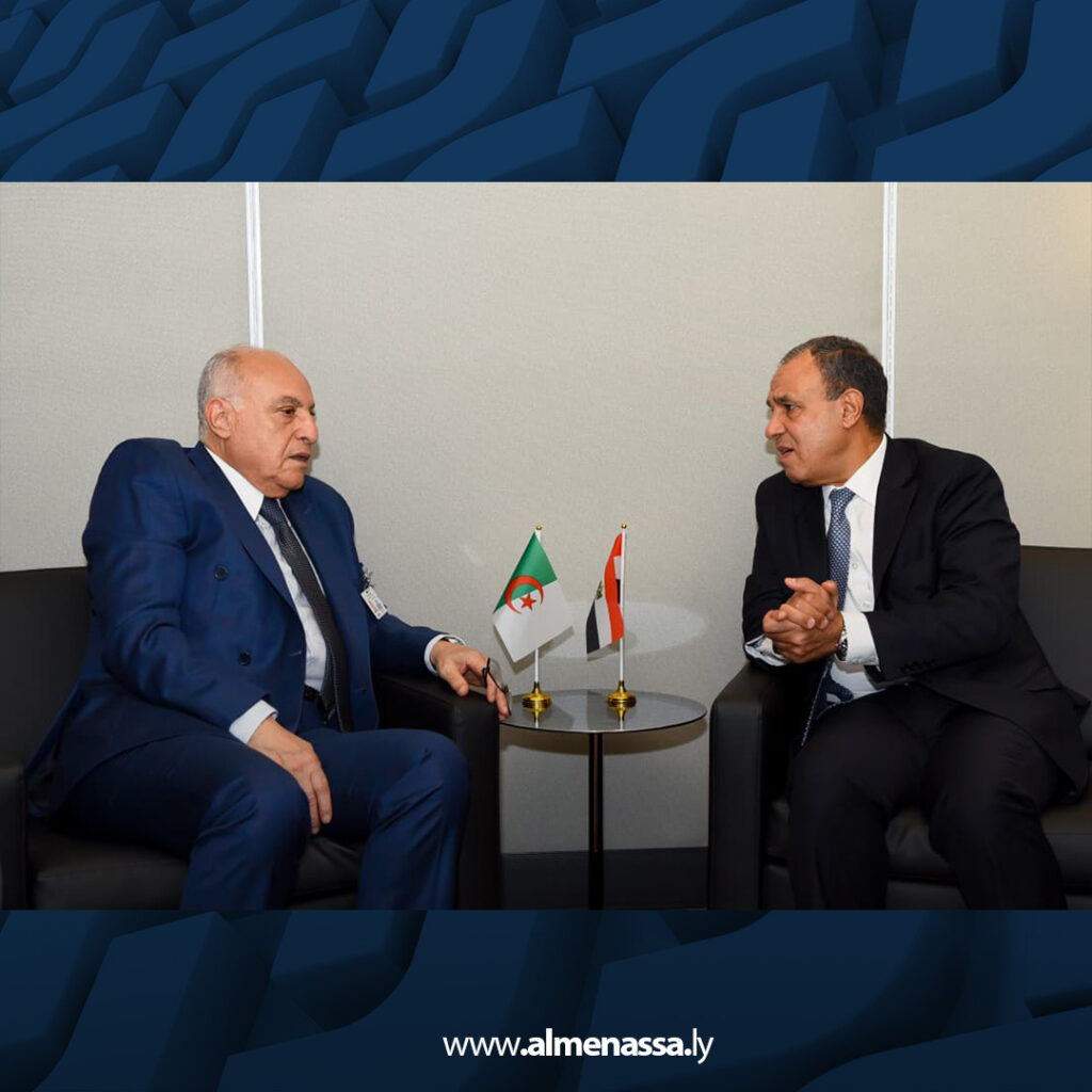 2 2 وزيرا خارجية مصر والجزائر يؤكدان دعم الحل الليبي–الليبي وإجراء الانتخابات في أقرب وقت