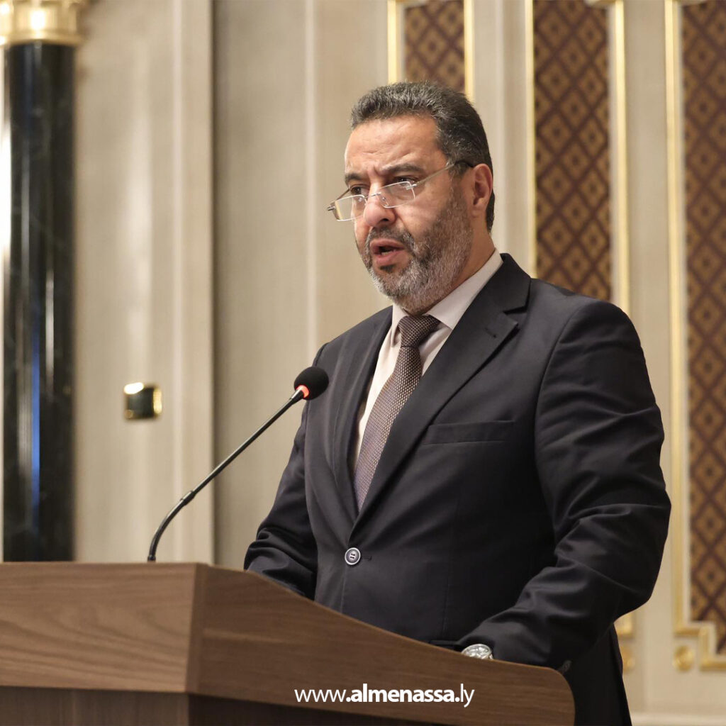 Extra 116 المنفي يفتتح الاجتماع السابع للجنة التحضيرية للمصالحة الوطنية في طرابلس