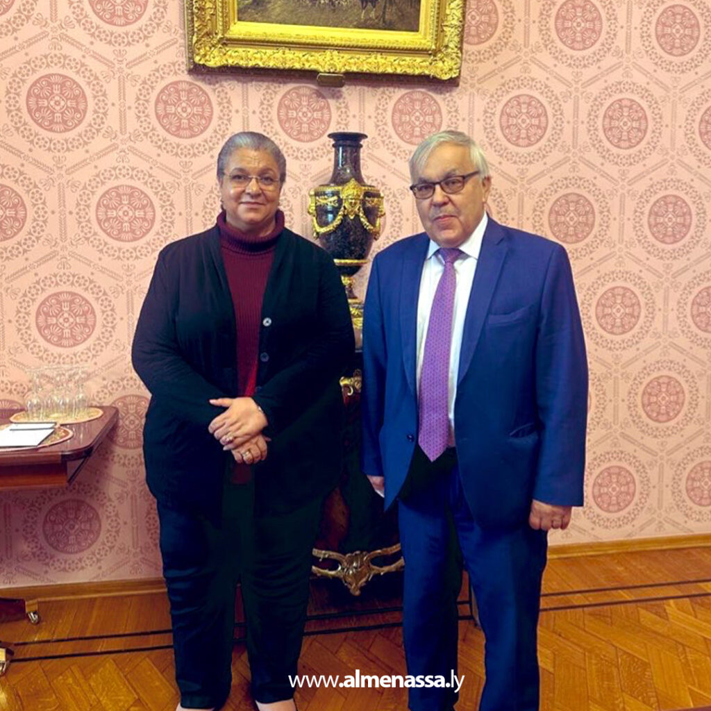 Extra 124 تيتيه تبحث مع رئيس الكونغو في برازافيل أخر التطورات السياسية والأمنية في ليبيا