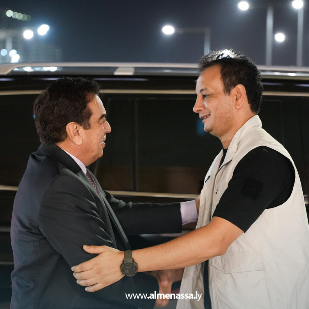 Extra 127 خلال زيارته ملعب بنغازي الدولي .. الإعلامي جورج قرداحي: الملعب يمثل نموذجا لمسيرة البناء في ليبيا