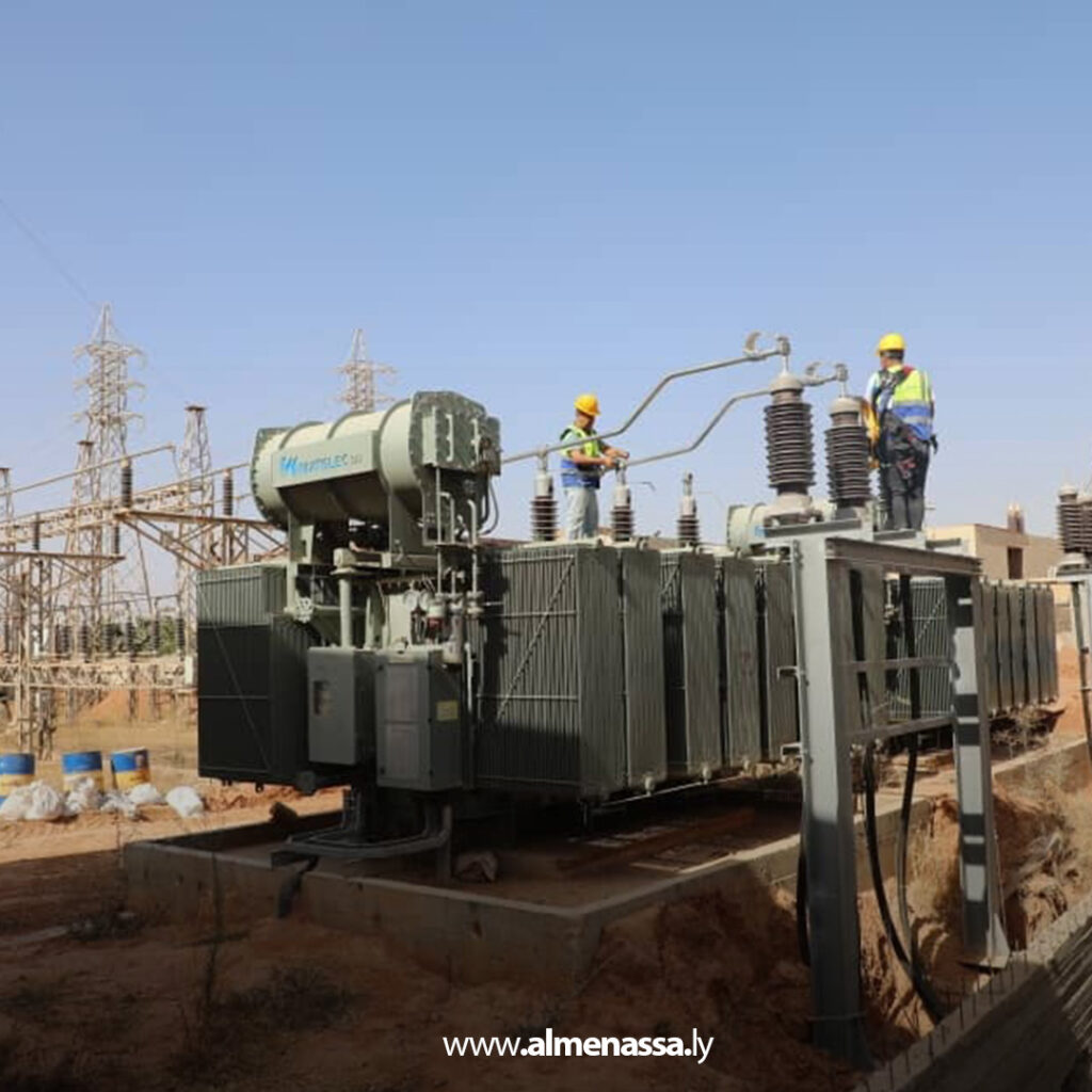 Extra 139 شركة الكهرباء تستكمل أعمال محطة غريان لرفع كفاءة الشبكة