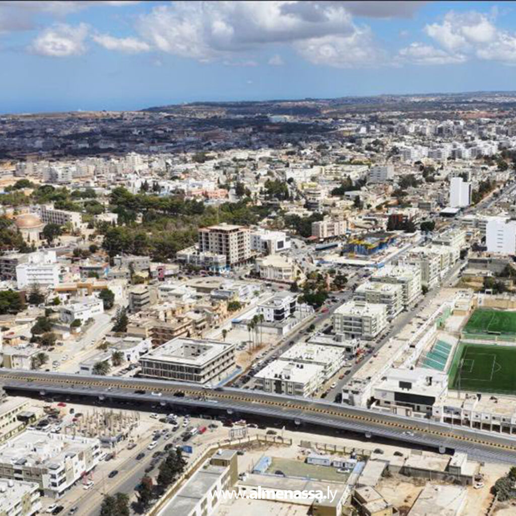 Extra 170 مدير عام صندوق التنمية يتفقد مشاريع الكباري الحيوية في مدينة البيضاء