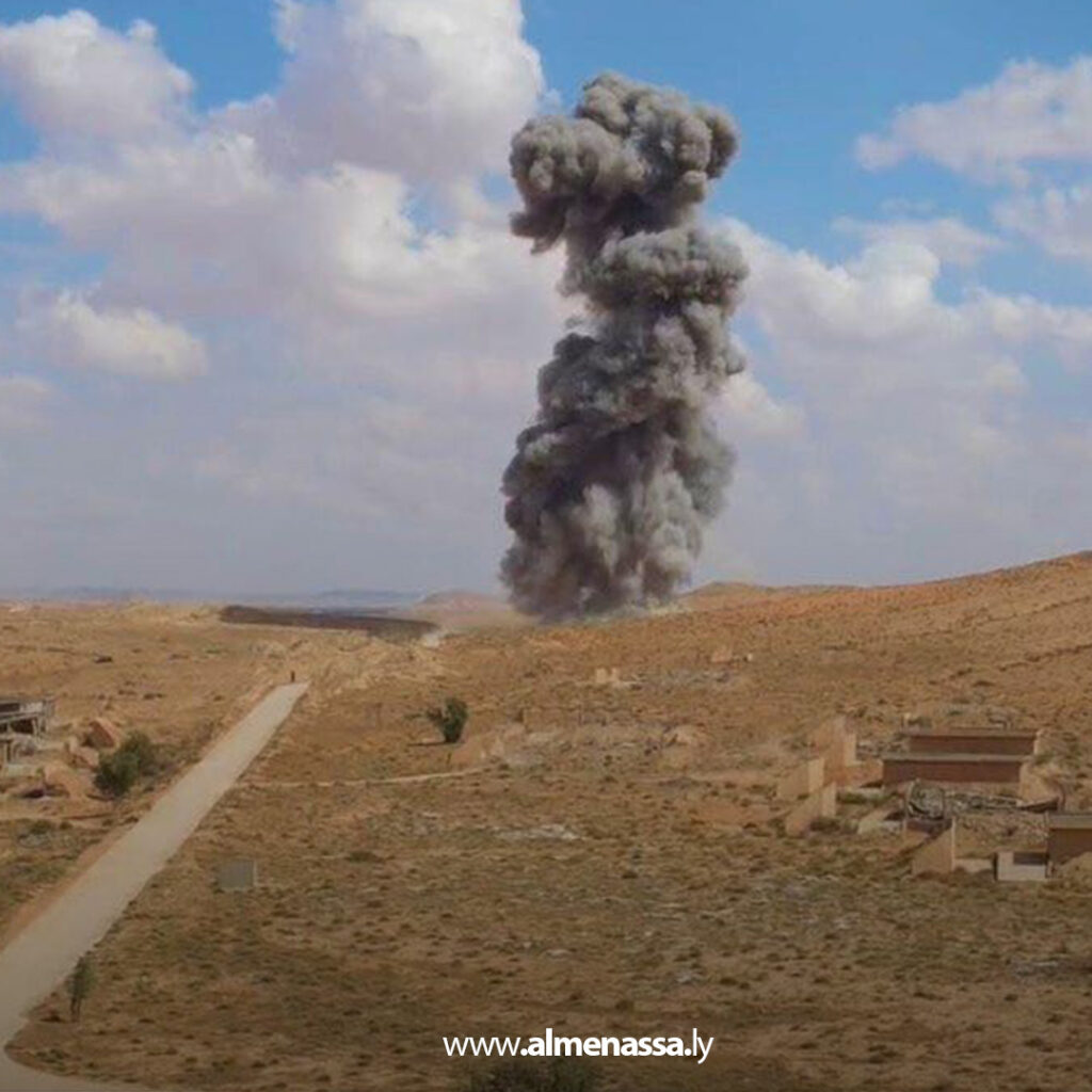 Extra 191 إتلاف 3.5 طن من مخلفات الحرب في طرابلس بعملية مشتركة لجهاز المباحث الجنائية