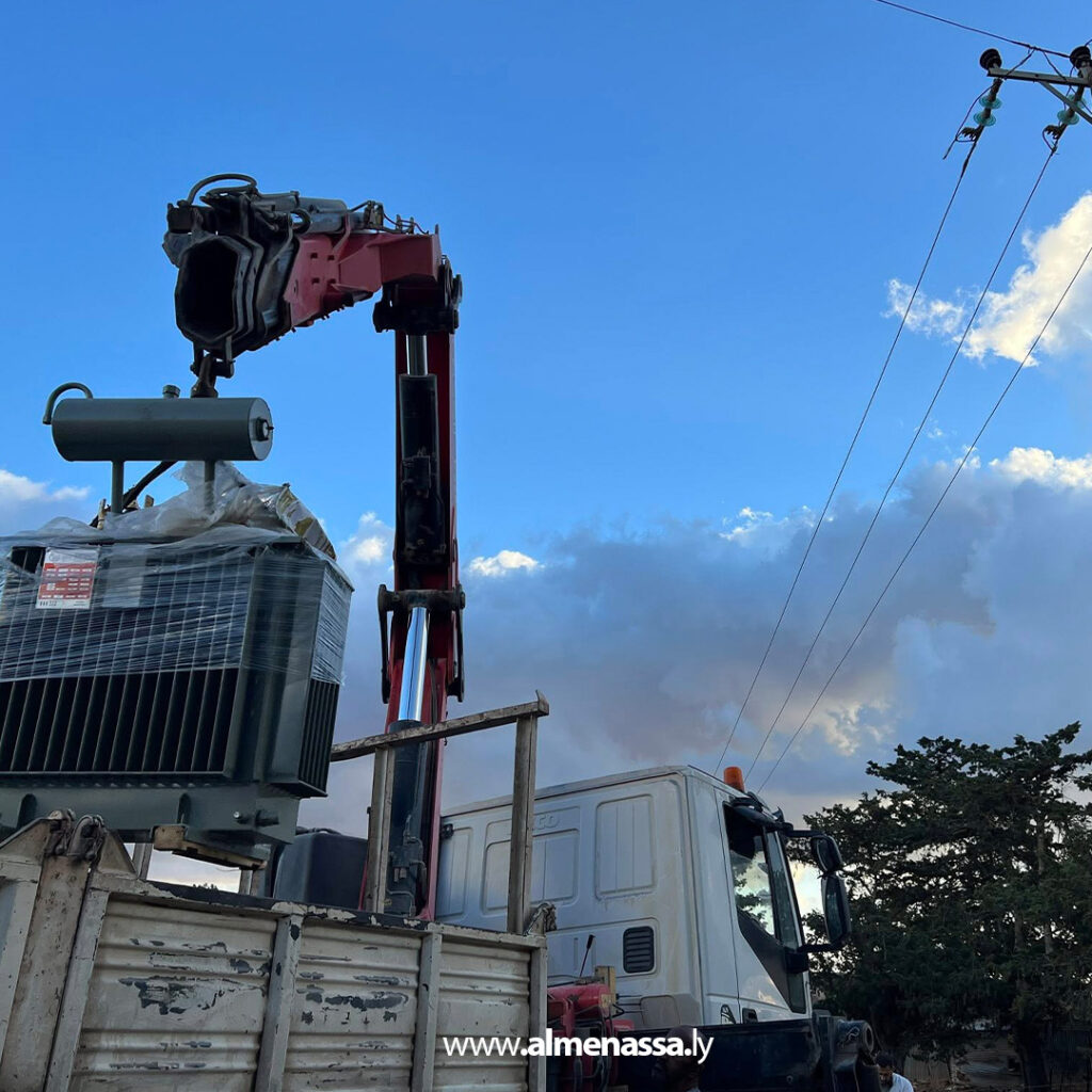 Extra 35 إنهاء مشكلة انقطاع الكهرباء في تجمع سكني بمنطقة عجلان قرب البيضاء