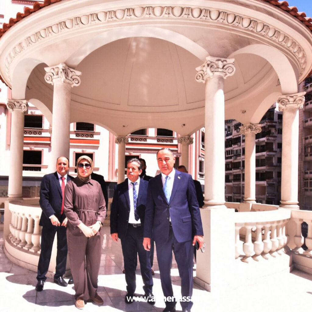 Extra 36 زيارة رسمية للباعور إلى القنصلية العامة الليبية بالإسكندرية