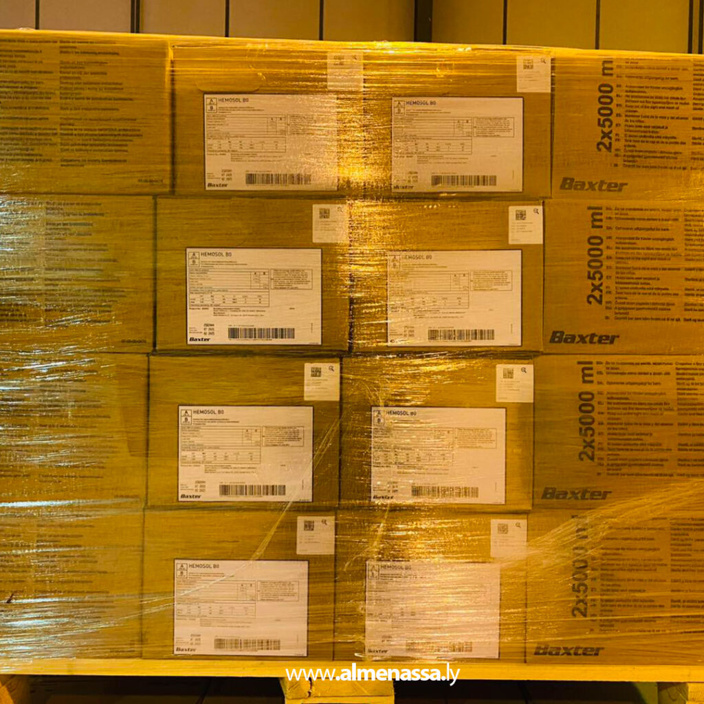 Extra 82 جهاز الإمداد الطبي يتسلّم شحنة جديدة من مشغّلات غسيل الكلى