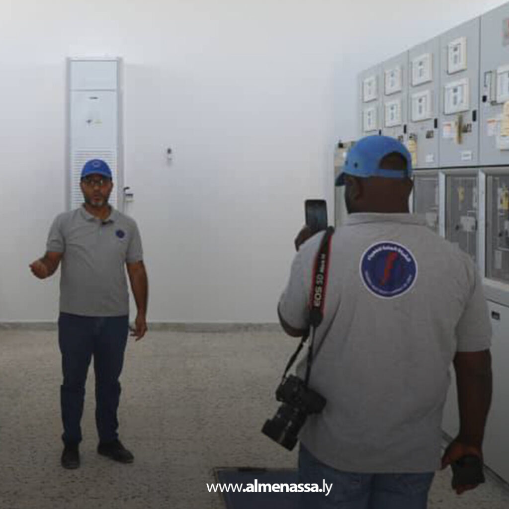 Extra Recovered 4 انتهاء تجهيزات محطة شرق تاورغاء الجديدة تمهيداً لربطها بالشبكة العامة