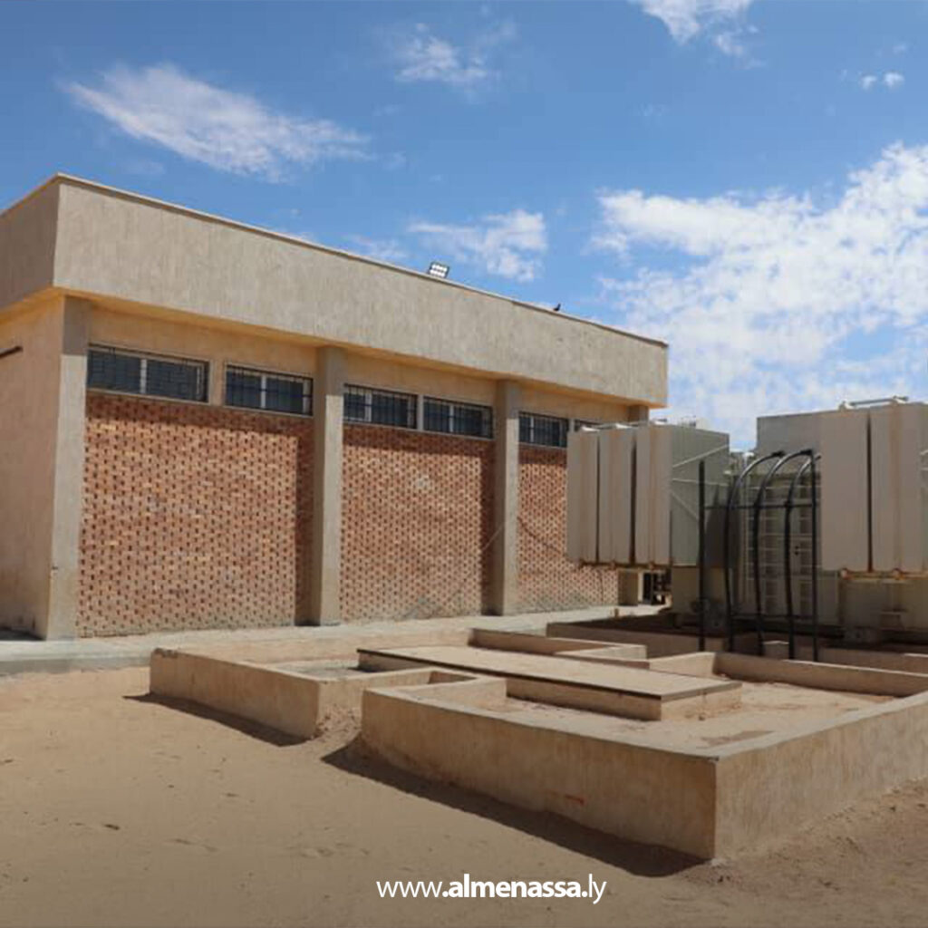 Extra Recovered11 3 انتهاء تجهيزات محطة شرق تاورغاء الجديدة تمهيداً لربطها بالشبكة العامة