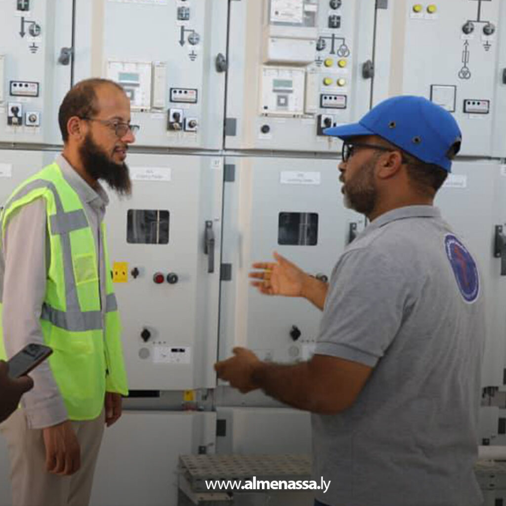 Extra Recovered111 انتهاء تجهيزات محطة شرق تاورغاء الجديدة تمهيداً لربطها بالشبكة العامة