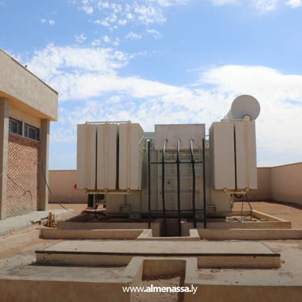 Extra Recovered1111 انتهاء تجهيزات محطة شرق تاورغاء الجديدة تمهيداً لربطها بالشبكة العامة