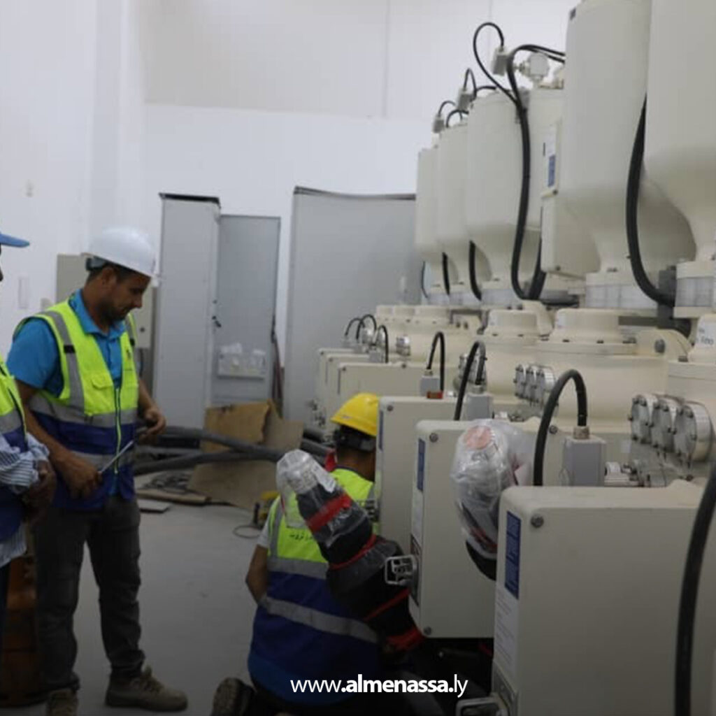 Extra1 34 شركة الكهرباء تستكمل أعمال محطة غريان لرفع كفاءة الشبكة