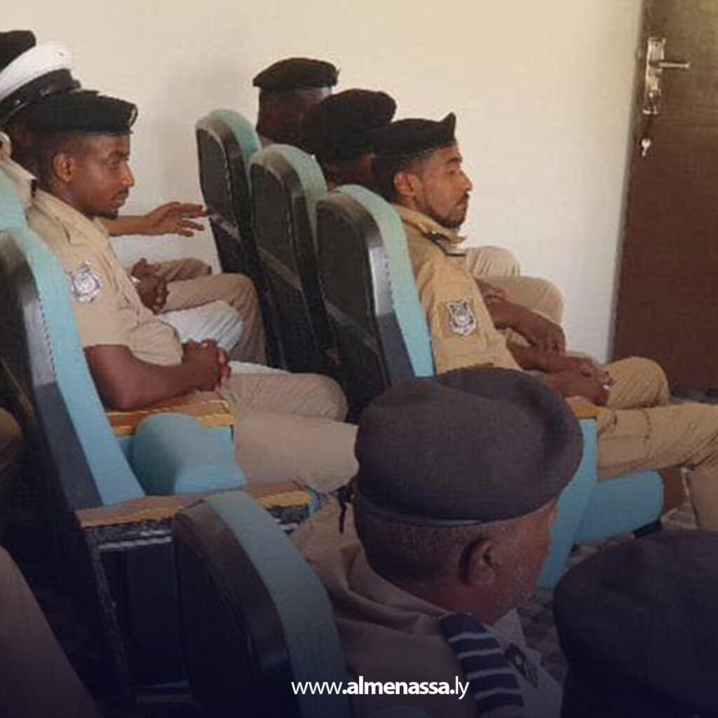 Extra1 9 انطلاق دورة تدريبية بمرزق لرفع كفاءة رجال الشرطة في الاتصال اللاسلكي