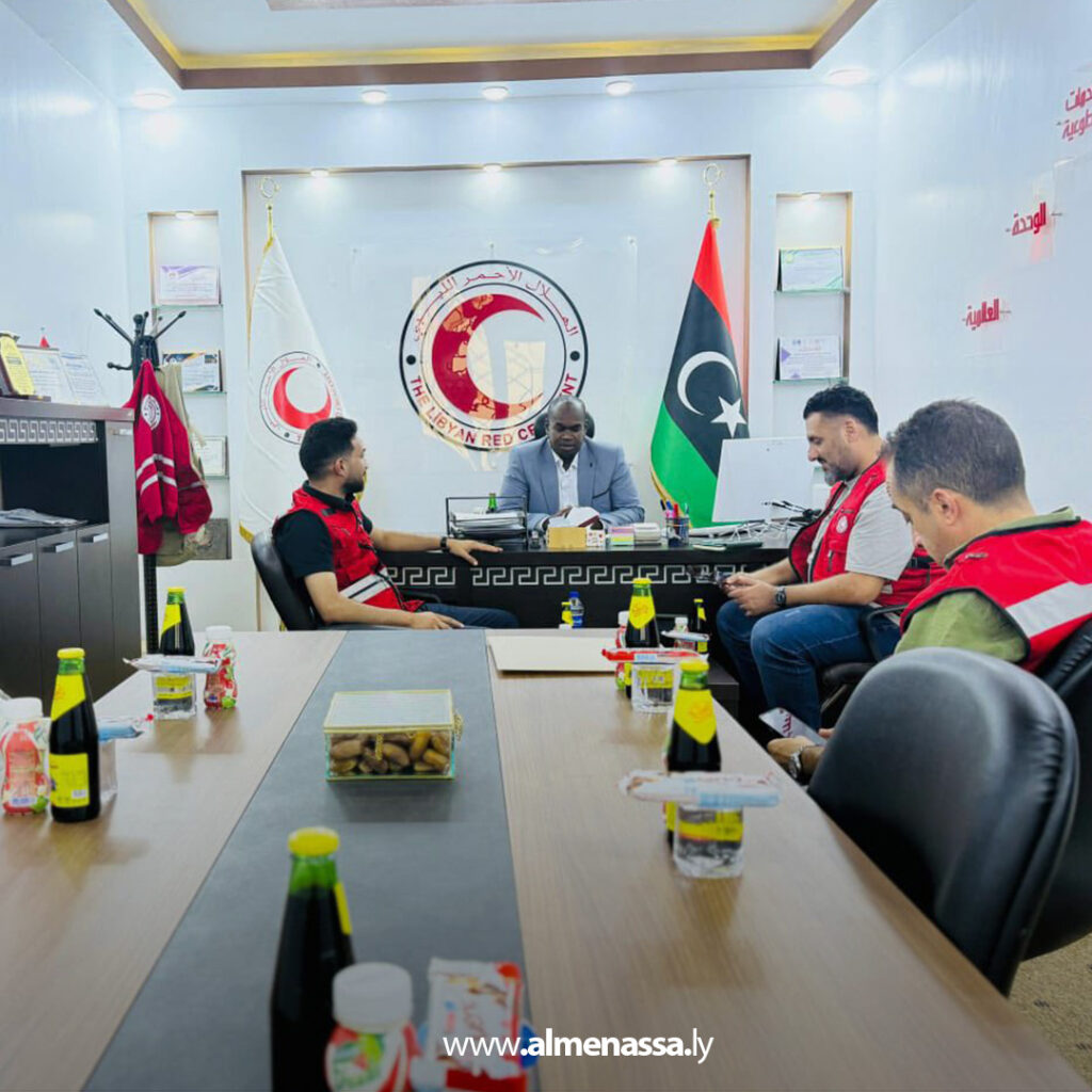 Extra11 13 زيارة ميدانية للهلال الأحمر بالكفرة تبحث أوضاع الجالية السودانية وتضع خطة استجابة مشتركة