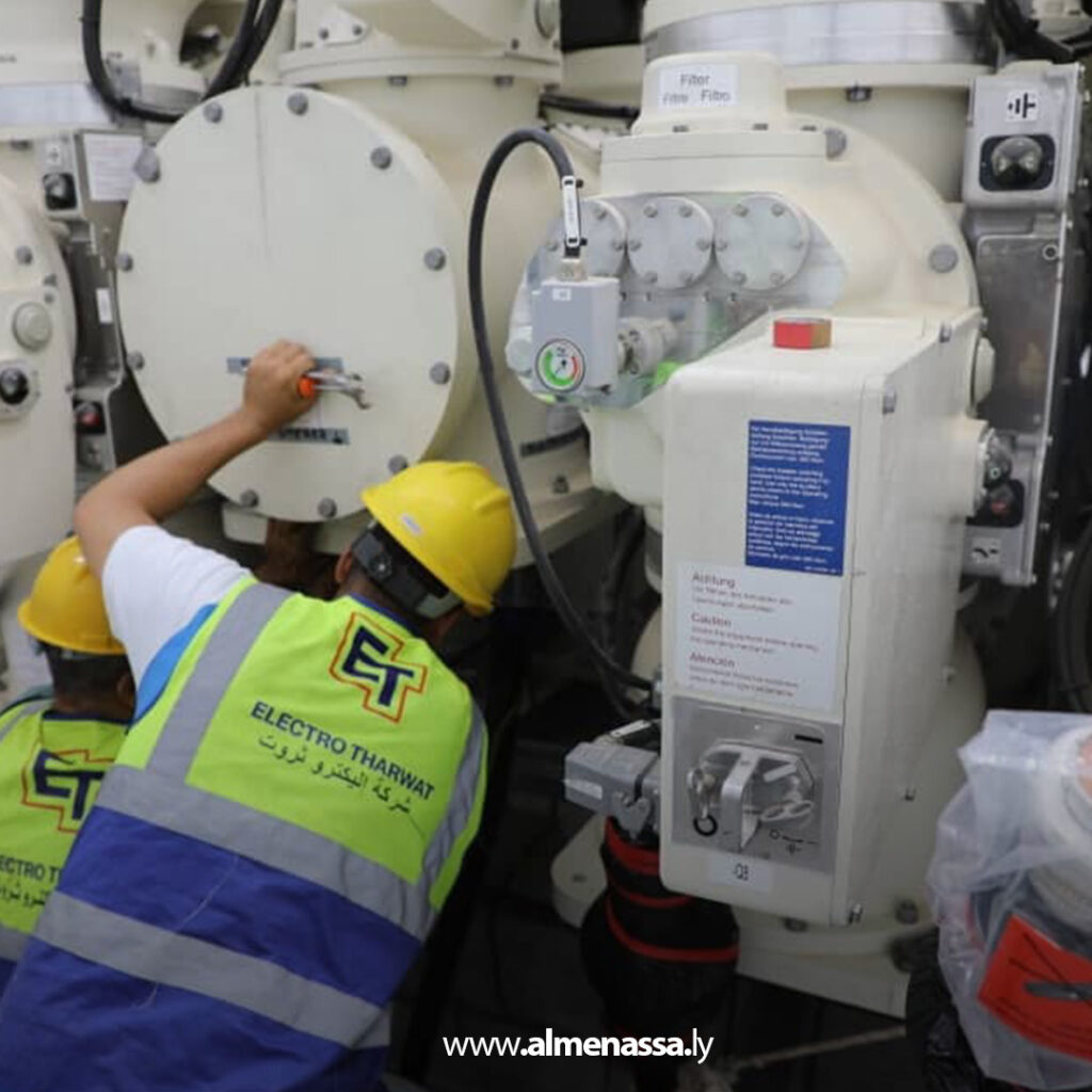 Extra11 30 شركة الكهرباء تستكمل أعمال محطة غريان لرفع كفاءة الشبكة