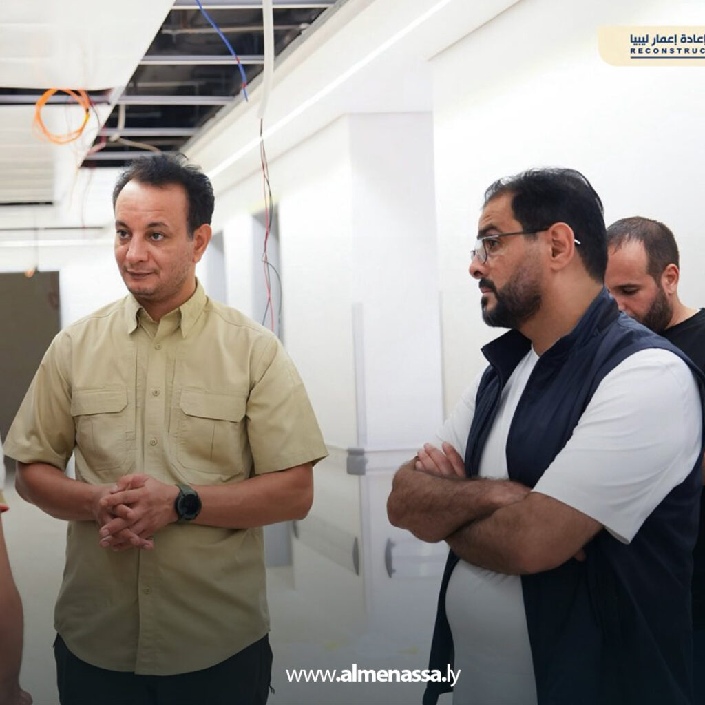 Extra111 16 صندوق الإعمار ورئاسة الوزراء يتابعان المراحل النهائية لصيانة مستشفى الأطفال ببنغازي