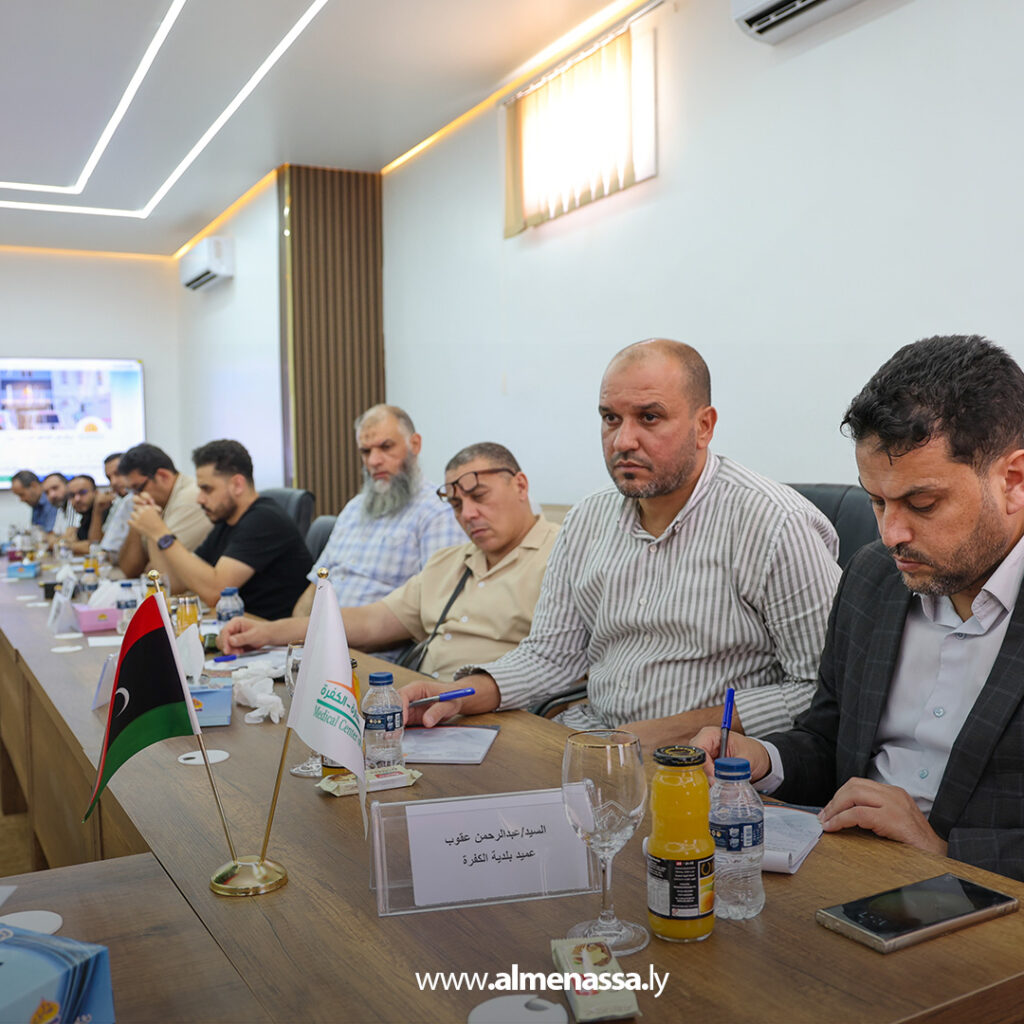 Extra1111 5 الوكيل العام لوزارة الصحة يتفقد الوضع الصحي في الكفرة ويشرف على الخدمات الطبية